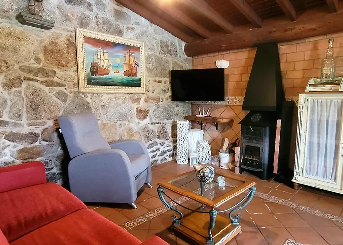 Casa Rustica Piscina, Apartadino * Pobra Do Caraminal